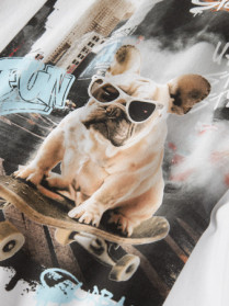 NAME IT T-shirt Voto Bright White Street Style